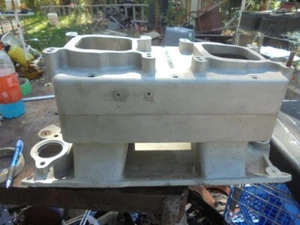 Aluminum Tunnel Ram Intake SBC Edelbrock TR1 BREADBOX IHRA NHRA RAT ROD Hot 1 - Bild 1 von 9