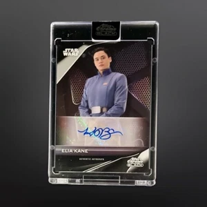 2023 Topps STAR WARS CHROME BLACK ELIA KANE AUTO ENCASED KATY O'BRIAN A-KO - Picture 1 of 2