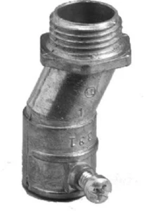 Halex 90371 1/2" EMT-To-Box Offset Connector - Picture 1 of 1