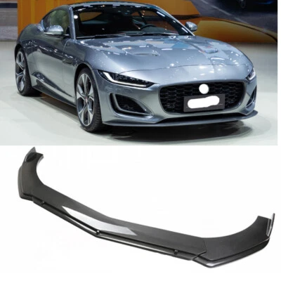 Спойлер закраина переднего бампера для Jaguar F-Type XE XF разветвитель стиль из углеродного волокна - Изображение 1 из 4