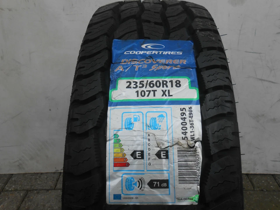 1 Offroad SUV-Reifen Cooper Discoverer A/T 3 Sport 235/60R18 107T  - Bild 1 von 1