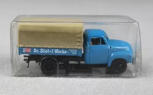 BREKINA H0,1:87 Opel Blitz plataforma/lona "Dr. Stiebel Werke" #0132 - Imagen 1 de 5
