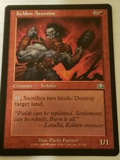 Keldon Arsonist  Prophecy Mtg Card Mint Condition