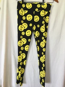 No Boundaries Sueded Ankle Leggings Juniors Women Black Smile U Pick - Picture 1 of 2