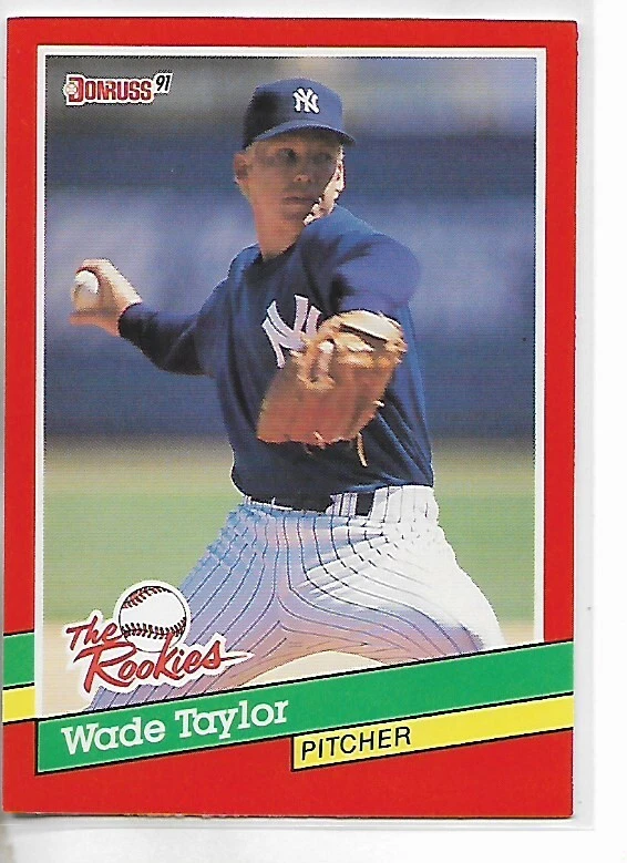 1991 Donruss The Rookies Wade Taylor Card - Image 1 of 1
