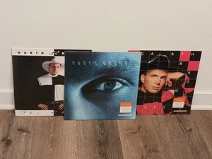 Garth Brooks 3 LP Vinyl, The Chase, Fresh Horses, In Pieces, Sealed Brand NEW - Picture 1 of 11