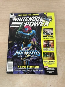 Nintendo Power Magazin #163: Metroid Fusion Cover mit Animal Crossing Poster - Bild 1 von 15