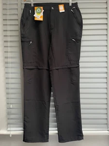 Regatta Convertible schwarze Hose 38 W 34 L Zip Offs Herren Shorts LEESVILLE III - Bild 1 von 19