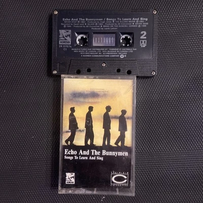 ECHO AND THE BUNNYMEN SONGS TO LEARN AND SING Cassette Tape - Image 1 of 2