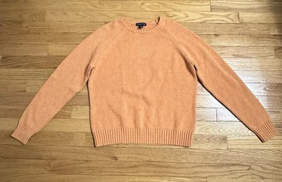 NUEVO CON ETIQUETAS LANDS END Suéter Pullover Melocotón Para Mujer Puños Acanalados TALLA M Foto 1 de 4