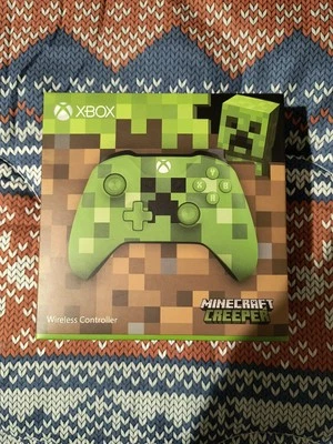 Controller Minecraft edizione limitata Microsoft Xbox One NUOVO MAI APERTO  - Immagine 1 di 4
