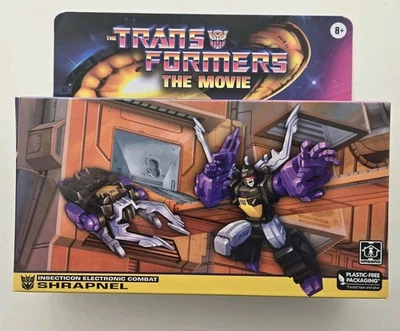 MIB Transformers Retro Movie Insecticon Shrapnel  Figure - Image 1 of 4