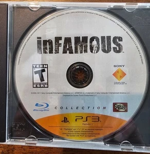 InFAMOUS DISC ONLY Playstation 3 PS3 - Picture 1 of 1