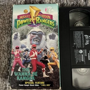 Mighty Morphin Power Rangers The Wanna-Be Ranger Special Feature VHS Tape USED - Picture 1 of 3