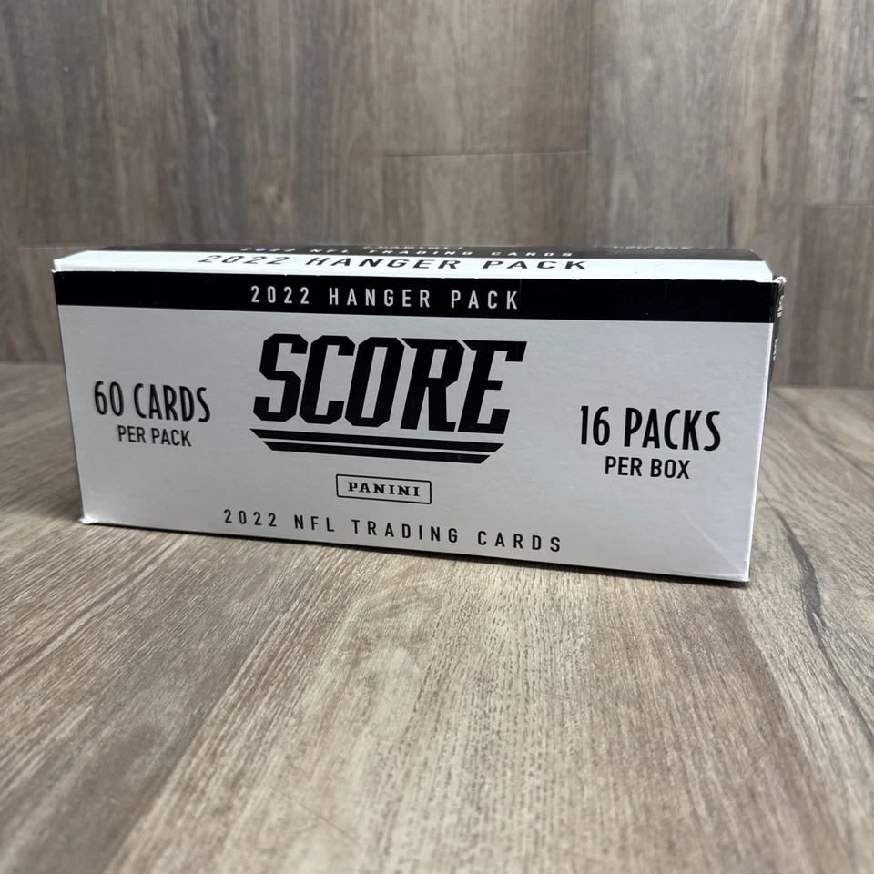 PANINI SCORE 2022 NFL FOOTBALL HANGER (16 PACK) BOX 60 Cards Per Pack - Image 1 of 4