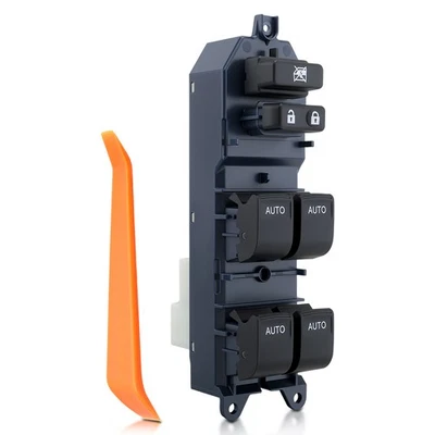 Interruptor de ventana eléctrica LED del lado del conductor automático hacia arriba para Toyota Tundra 2007 08-2021 Foto 1 de 4