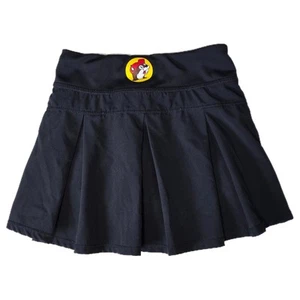 Buc-ees Beaver Size Kids Youth XS Black Skirt Skort - Attached Under Shorts EUC  - Picture 1 of 7