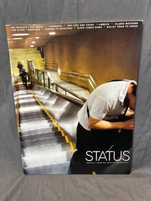 Status Fanzine Zine 22 punk indie Ian Mackaye Lagwagon Planes Mistaken For Stars Foto 1 de 3