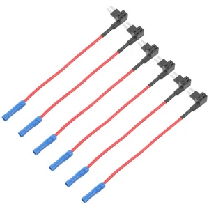 6 Pcs Electrical Protection Devices Automotive Fuse Tap Car Holders - Picture 1 of 12