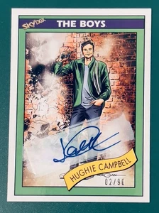 2025 Skybox The Boys Retro #1 Hughie Campbell Jack Quaid Autograph /90 Morgan - Picture 1 of 2