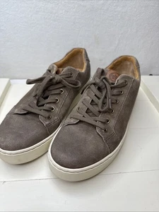 Born Mira TaupeLeather Platform Sneakers Tennis Shoes Womens size 10M - Picture 1 of 6