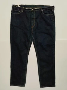 Levis 541 Mens Size 44x30* Dark Wash Blue Tapered Jeans - Picture 1 of 12
