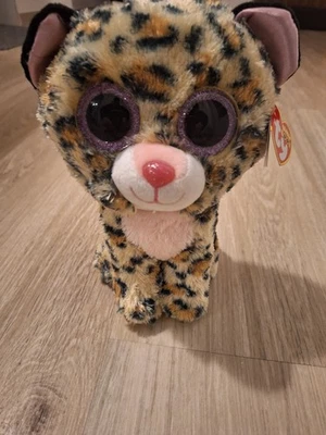 Ty Beanie Boos - Leopard Livvie - 23 cm - Kuscheltier - Bild 1 von 3