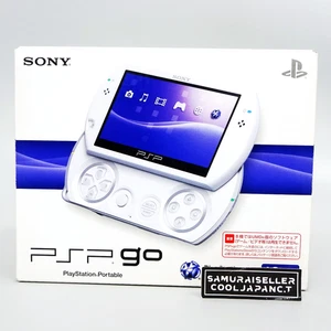 SONY PSP GO PlayStation Portable Console Pearl White PSP-N1000 PW Japan NEW - Picture 1 of 7