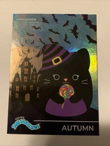 Autumn #7 2025 Panini Squishmallows Halloween Edition Foil Card - Picture 1 of 2