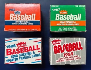 1985* 1987 * 1988 * 1989 Fleer Update Sets ~ (2) Factory Sealed ~ McGwire ~ MINT - Picture 1 of 6