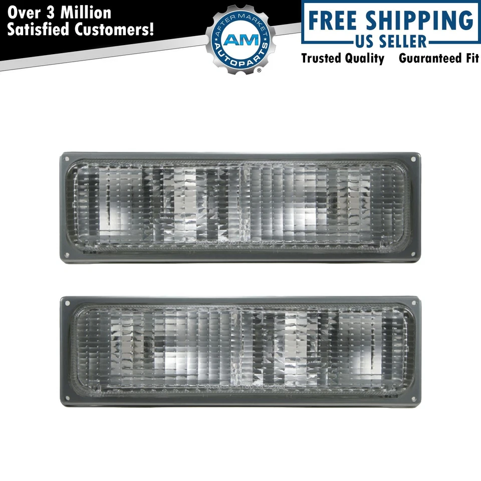 Juego de luces de estacionamiento lado conductor y pasajero para Chevrolet 88-93 GMC Foto 1 de 4
