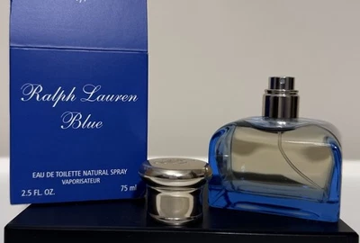 Ralph Lauren Blue Eau de Toilette Spray Old Formula 2.5 Fl Oz 75 ml New in Box - Image 1 of 4
