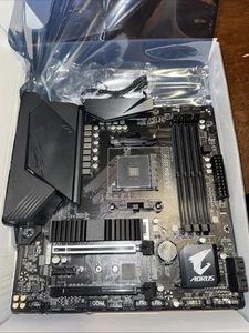 Gigabyte AMD B550M Aorus Pro-P AM4 B550 DDR4 mATX Motherboard - Picture 1 of 5