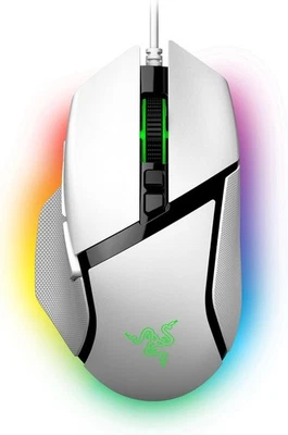Razer Basilisk V3 - Wired customisable gaming mouse - ergonomic design White  - Image 1 of 4