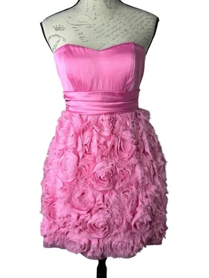 Vestido Para Mujer XOXO Floral Rosas Color Coral Fiesta Baile Talla 6 Foto 1 de 4