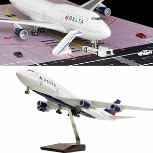 1:150 Scale Delta Boeing 747 Airplane Model, Delta Airlines Model Plane 18.5 ... - Picture 1 of 5