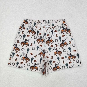 Erwachsene Herren Western Rodeo Taschen unten Badehose Shorts Bademode - Bild 1 von 13