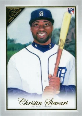 2019 Topps Gallery Rookie Christin Stewart Detroit Tigers #80 MLB DET RC - Image 1 of 2