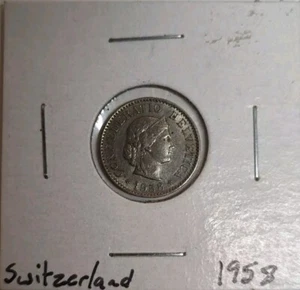 1958 Schweiz 5 Rappen - Bild 1 von 2