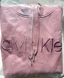 Calvin Klein Women’s Hooded Hoody Sweatshirt Light Plum/Purple Sz Med. - Picture 1 of 6