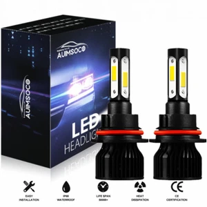 For Geo Tracker 1990-1997 - 2pcs 9004 Front LED Headlight Bulbs High/Low Beam - Picture 1 of 12