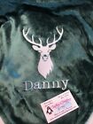 Personalized Stag Buck 50 x 60 Throw Blanket, Hunters Gift, Hunters Blanket
