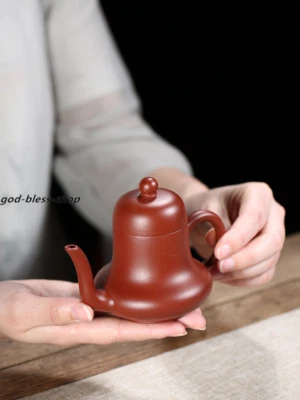 Original Ore Real Yixing Zisha Dahongpao Clay Tea Pot Marked Chinese Tea Pot New - Image 1 of 4