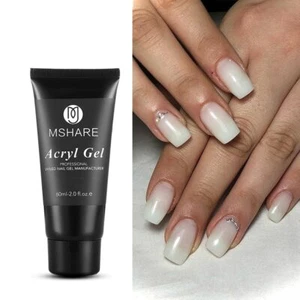 Poly Nails Acryl Gel 60ml 60g Builder UV Led Acrylgel Nails Extensions Gel - Picture 1 of 51