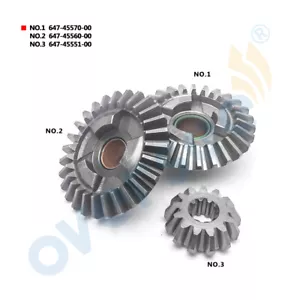 Kit de engranajes 647-45570 647-45560 647-45551 para motor fueraborda Yamaha 6 hp 8 hp - Imagen 1 de 3