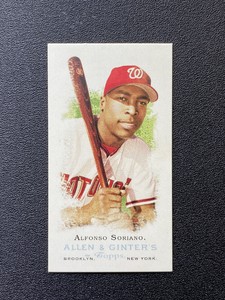 Alfonso Soriano 2006 Topps Allen and Ginter Mini A&G Back SP #101 Nationals