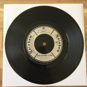 Rainbow - Long Live Rock 'N' Roll - 7" Vinyl Single-Good Condition Plain Sleeve  - Bild 1 von 4