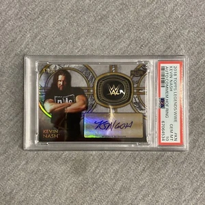 2018 Topps Legends WWE Kevin Nash Commemorative HOF Ring Auto PSA 10 - Bild 1 von 1