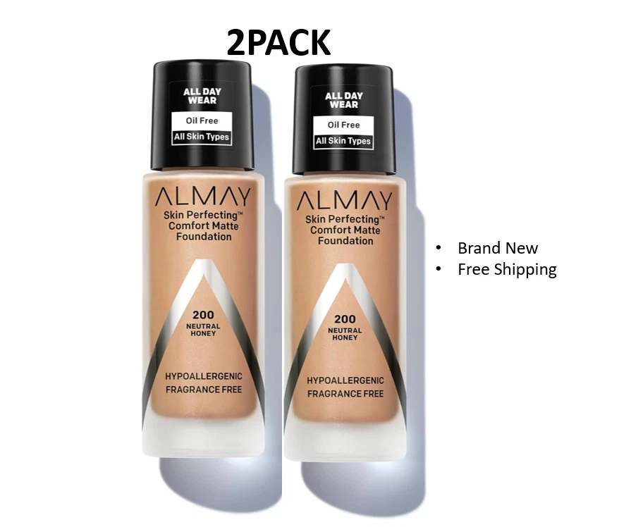 Base mate Almay Skin Perfecting Comfort -200 miel neutra 30 ml nueva Foto 1 de 1