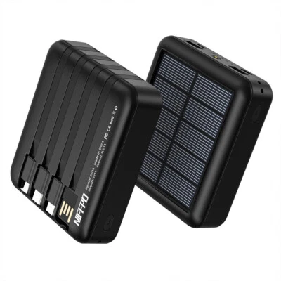 Solar Charger Power Bank 2000000mAh Portable Charger Power Bank External Battery - Image 1 of 4